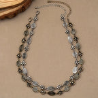 Floral Swirl Choker Necklace for Everyday Styling