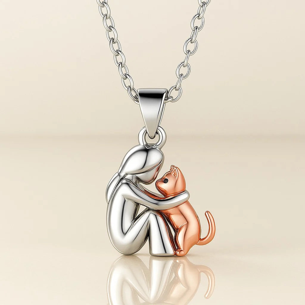 Gentle Cat Pendant Necklace for Everyday Styling