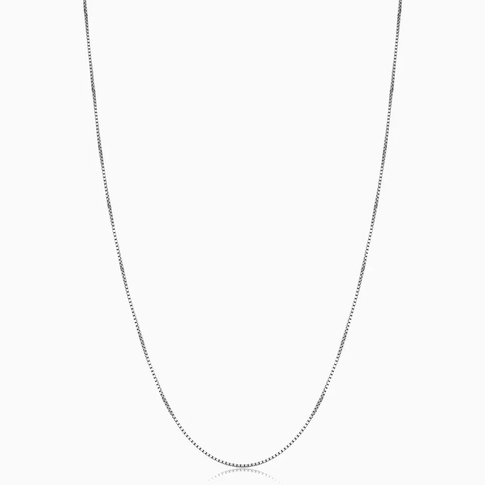Box Chain Necklace for Clean Everyday Layering