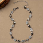 Floral Swirl Choker Necklace for Everyday Styling