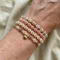 Daisy Heart Golden Bracelet for a Refined Jewelry Stack — Emma Parker Jewelry