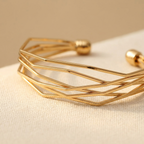 A-Shaped Bangle Bracelet for Everyday Styling
